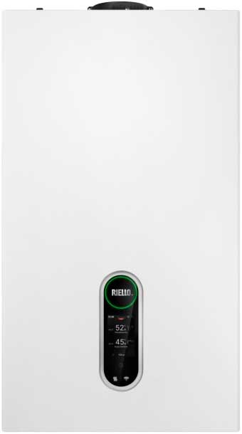 Bacino renzo caldaia Riello bianca